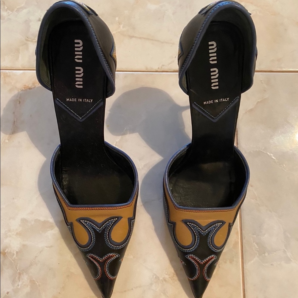 Miu Miu Vintage western Pinheel